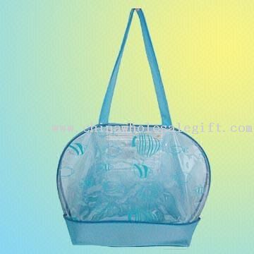 Transparente PVC-Strand-Tasche